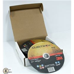 23 3M CUBITRON 7" X .045" X 7/8" CUT OFF WHEELS