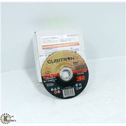10 3M CUBITRON 5" X 1/8" X 7/8" CUTTING & GRINDING