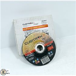 25 3M CUBITRON 5" X .045" X 7/8" CUTOFF WHEELS