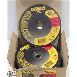 10 DEWALT 6" X .045" X 7/8" METAL CUTTING DISCS