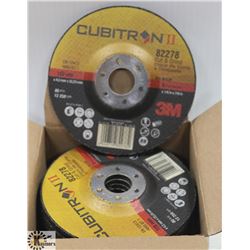 10 3M CUBITRON 5" X 1/8" X 7/8" CUTTING & GRINDING