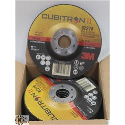 10 3M CUBITRON 5" X 1/8" X 7/8" CUTTING & GRINDING
