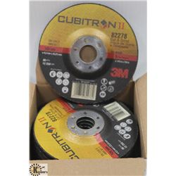 10 3M CUBITRON 5" X 1/8" X 7/8" CUTTING & GRINDING