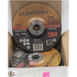 10 3M CUBITRON 6" X 1/8" X 7/8" CUTTING & GRINDING