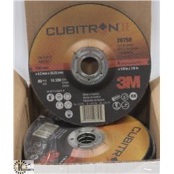 10 3M CUBITRON 6" X 1/8" X 7/8" CUTTING & GRINDING
