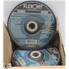 Image 1 : 8 FLEXOVIT 7" X 1/4" X 7/8" GRINDING WHEELS WITH