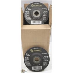 25 PRO METAL 5" X 1/4" X 7/8" GRINDING DISCS