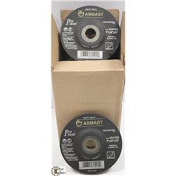 25 PRO METAL 5" X 1/4" X 7/8" GRINDING DISCS