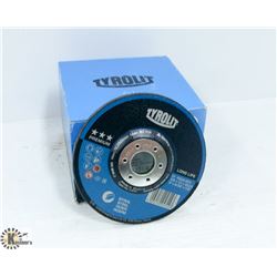 10 TYROLIT 5" X 9/32" X 7/8" GRINDING WHEELS