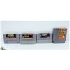 Image 1 : 4 NINTENDO GAMES DONKEY KONG 1-2-3 GHOST SOUL