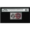 Image 1 : 1863 10 Cent 4th Issue Fractional Currency Note Fr.1259 PMG Choice Uncirculated 65EPQ