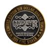 Image 1 : .999 Fine Silver Gold River Laughlin, Nevada $10 Limited Edition Gaming Token