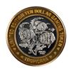 Image 1 : .999 Fine Silver Tropicana Las Vegas, Nevada $10 Limited Edition Gaming Token