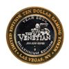 Image 2 : .999 Silver The Venetian Las Vegas, NV $10 Casino Limited Edition Gaming Token