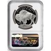 Image 2 : 2001-P $1 Proof American Buffalo Commemorative Silver Dollar Coin NGC PF70 Mike Castle