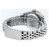 Image 4 : Rolex Ladies Stainless Steel Red Ruby String & Diamond Datejust Wristwatch