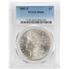 Image 1 : 1882-S $1 Morgan Silver Dollar Coin PCGS MS66