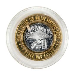 .999 Silver Black Oak Casino $10 Casino Limited Edition Gaming Token