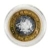 Image 2 : .999 Silver Black Oak Casino $10 Casino Limited Edition Gaming Token