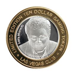 .999 Silver Las Vegas Club $10 Casino Limited Edition Gaming Token