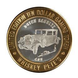 .999 Silver Whiskey Petes Casino Jean, Nevada $10 Limited Edition Gaming Token
