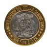 Image 2 : .999 Silver Whiskey Petes Casino Jean, Nevada $10 Limited Edition Gaming Token