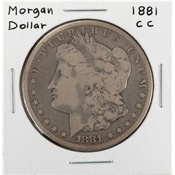 1881-CC $1 Morgan Silver Dollar Coin