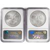 Image 2 : Lot of (2) 2007-W $1 American Silver Eagle Coins NGC MS69 Early Releases