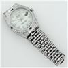 Image 9 : Rolex Mens Stainless Steel Mother Of Pearl Diamond Lugs & Sapphire Datejust Wristwatch