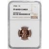 Image 1 : 1964 Proof Lincoln Memorial Cent Coin NGC PF68RD Cameo