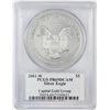 Image 2 : 2001-W $1 Proof American Silver Eagle Coin PCGS PR69DCAM Edmund Moy Signature