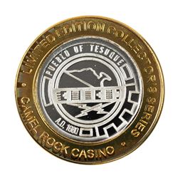 .999 Fine Silver Camel Rock Casino New Mexico $10 Limited Edition Gaming Token
