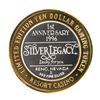 Image 2 : .999 Fine Silver Silver Legacy Reno, Nevada $10 Limited Edition Gaming Token