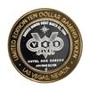 Image 2 : .999 Silver Las Vegas Club $10 Casino Limited Edition Gaming Token