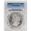 Image 1 : 1878-CC $1 Morgan Silver Dollar Coin PCGS MS64