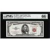 Image 1 : 1953A $5 Legal Tender Note Fr.1533 PMG Gem Uncirculated 66EPQ