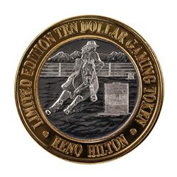 .999 Fine Silver Hilton Reno, Nevada $10 Limited Edition Gaming Token