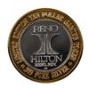 Image 2 : .999 Fine Silver Hilton Reno, Nevada $10 Limited Edition Gaming Token