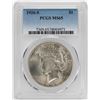 Image 1 : 1926-S $1 Peace Silver Dollar Coin PCGS MS65