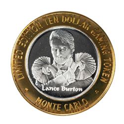 .999 Silver Monte Carlo Resort & Casino Las Vegas, NV $10 Limited Edition Gaming Token