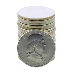 Roll of (20) 1948 Brilliant Uncirculated Franklin Half Dollar Coins
