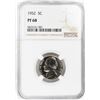 Image 1 : 1952 Proof Jefferson Nickel Coin NGC PF68