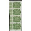 Image 2 : Uncut Sheet of (4) State of Louisiana Baby Bond Obsolete Notes