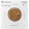 Image 1 : 1902-S $5 Liberty Head Half Eagle Gold Coin