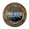 Image 2 : .999 Silver Four Queens Hotel & Casino  Nevada $10 Limited Edition Gaming Token