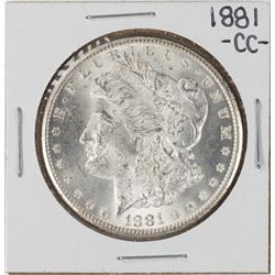 1881-CC $1 Morgan Silver Dollar Coin