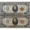Image 1 : Lot of 1934 & 1934A $20 Hawaii WWII Emergency Issue Federal Reserve Notes