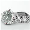 Image 4 : Rolex Mens Stainless Steel Diamond Lugs & Ruby Datejust Wristwatch