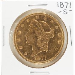 1877-S $20 Liberty Head Double Eagle Gold Coin