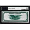 Image 2 : 1918 $1 Federal Reserve Bank Note New York Fr.713 PMG Choice Uncirculated 64EPQ
